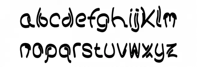 Bokier 2 Demo 字体 小写