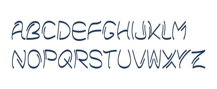 Bokier Regular Lowercase