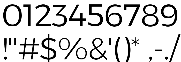 Bokonique-Light Font OTHER CHARS