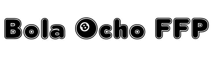 Bola Ocho FFP Font