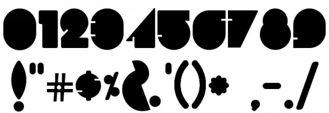 Bola Font OTHER CHARS