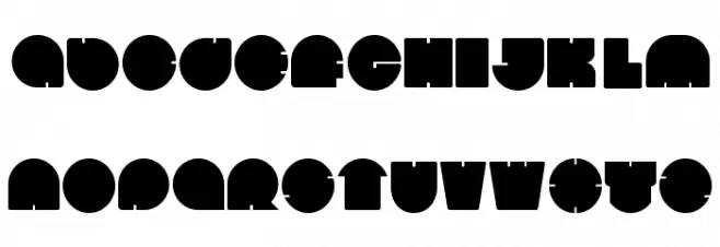 Bola Font LOWERCASE