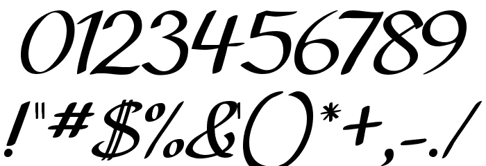Bolacha Font OTHER CHARS