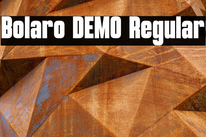 Bolaro DEMO Regular Example 2