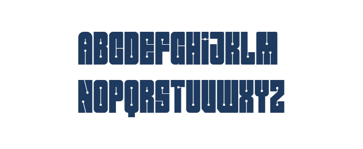 Bold Block Uppercase