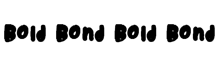 Bold Bond Bold Bond Fuentes