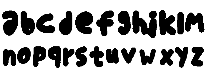 Bold Bond Bold Bond Font LOWERCASE