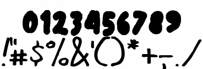 Bold Bond Font Alte caractere