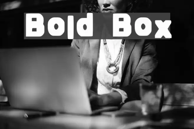 Bold Box Example 3