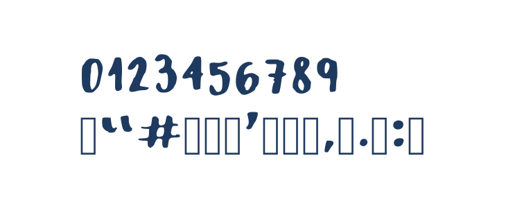 Bold Crayola Regular Other Characters