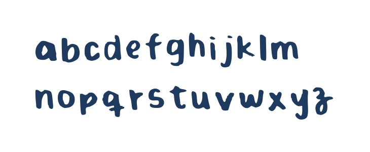 Bold Crayola Regular Lowercase