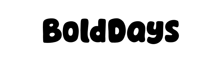 Bold Days  免费字体下载