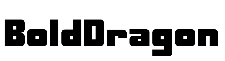 Bold Dragon  font caratteri gratis