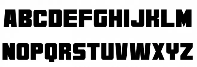 Bold Dragon Schriftart Groß
