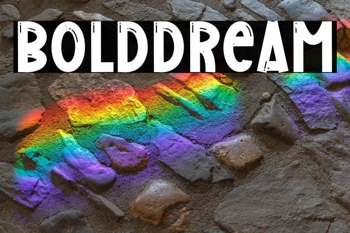 Bold Dream Example 1