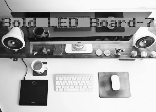 Bold LED Board-7 Example 2