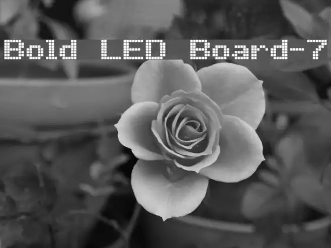 Bold LED Board-7 Example 3