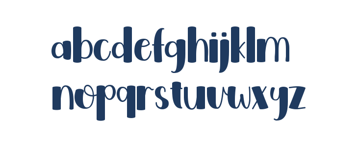 Bold Love - Personal Use Lowercase