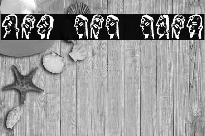 Bold People Regular Font examples