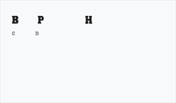 Bold Pressing H1 demo Business Card