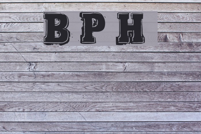 Bold Pressing H3 demo Font examples