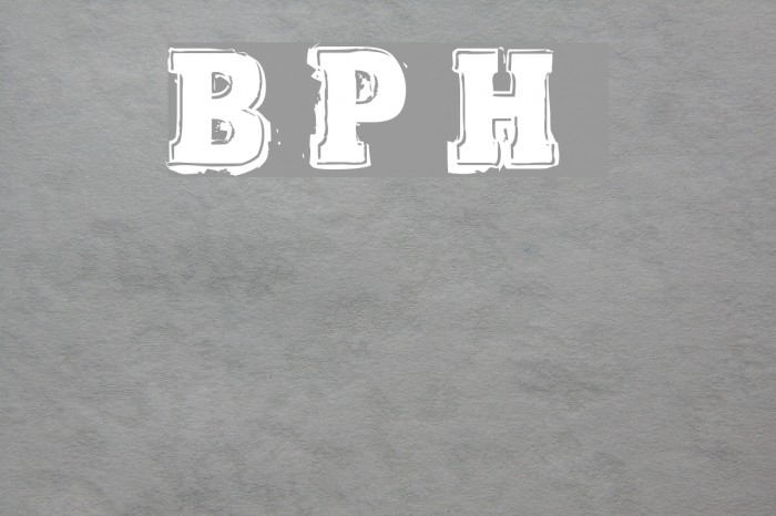 Bold Pressing H3 demo Font examples