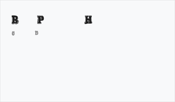 Bold Pressing H3 demo Business Card