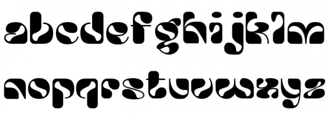 Bold Summer Free フォント 小文字