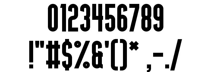 Bold Testament Font OTHER CHARS