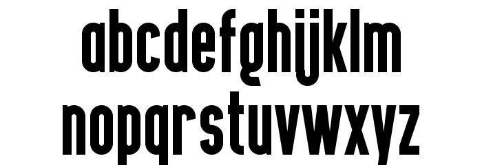 Bold Testament Font LOWERCASE