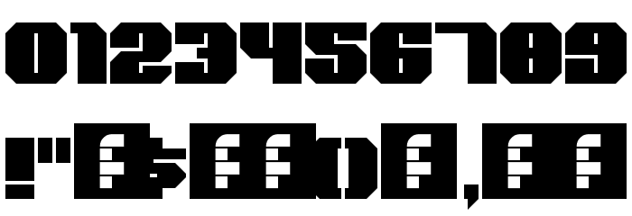 Bold Type Regular Font OTHER CHARS