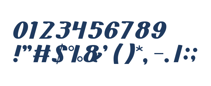 Bold and blue Other Characters