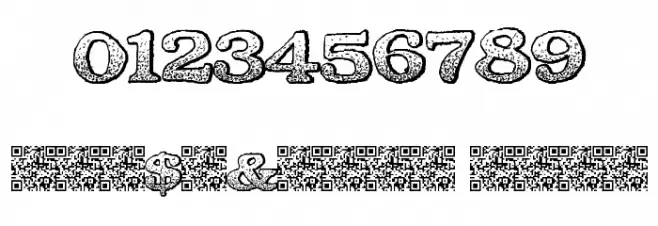 BoldDrink Font OTHER CHARS