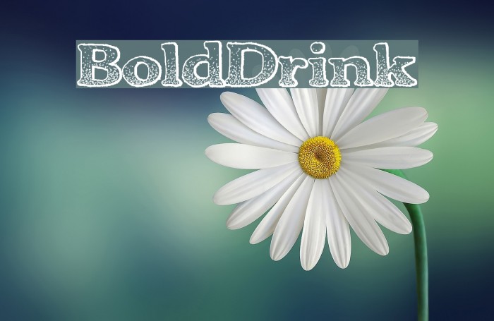 BoldDrink Example 3