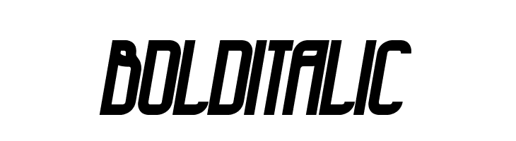 BoldItalic Font