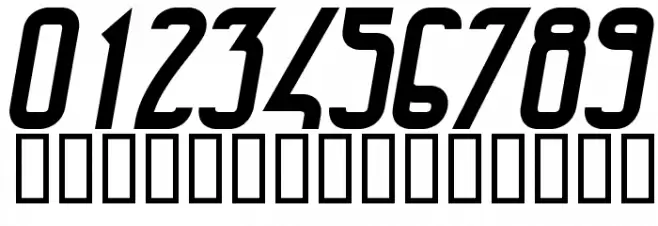 BoldItalic Font OTHER CHARS