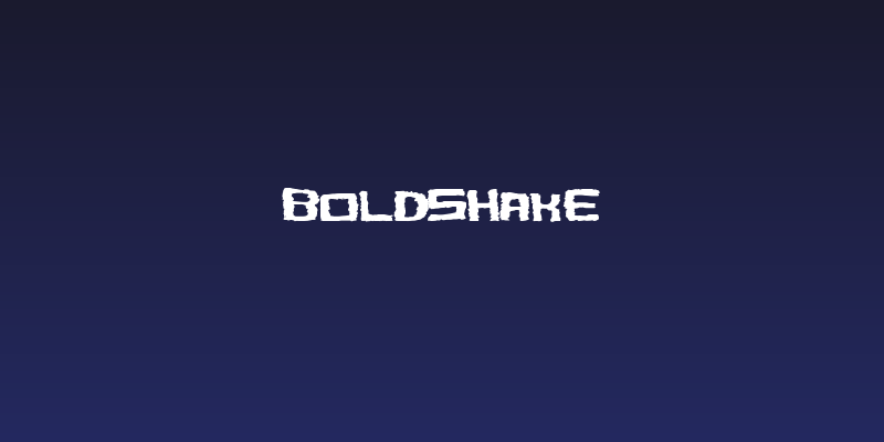 BoldShake Social Header