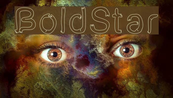 BoldStar Font examples
