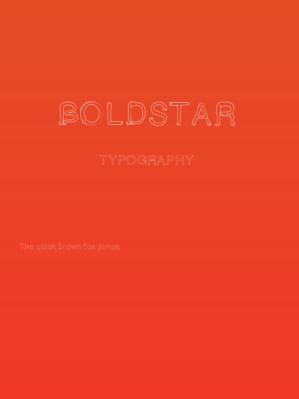 BoldStar Poster