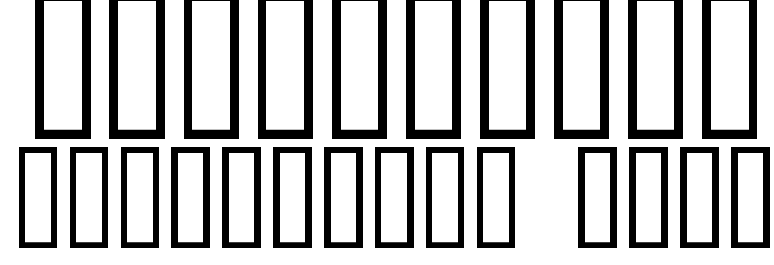 BoldUniverse-Regular Font OTHER CHARS