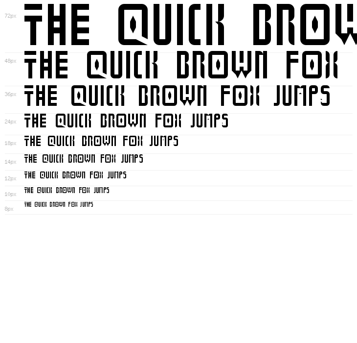 BoldUniverse-Regular Waterfall