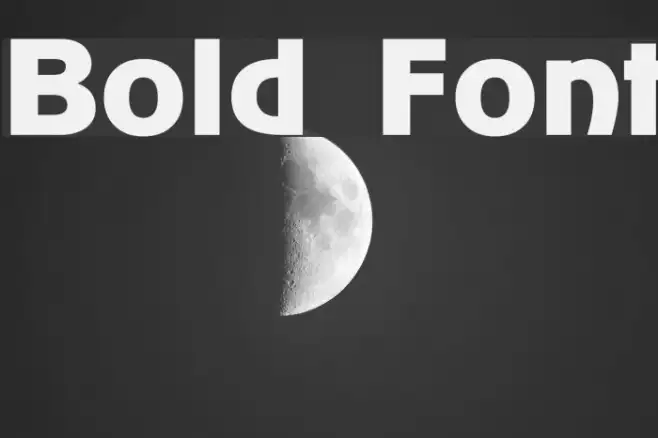 Bold Example 3