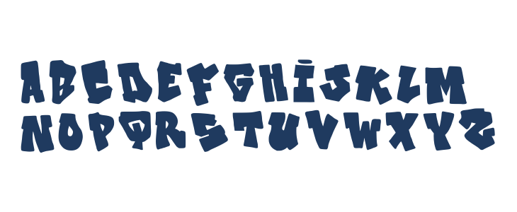 Boldbomb Regular Uppercase