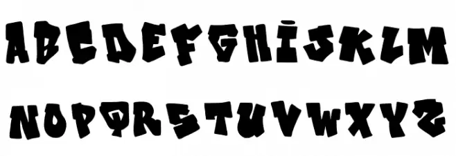 Boldbomb Regular 字体 大写