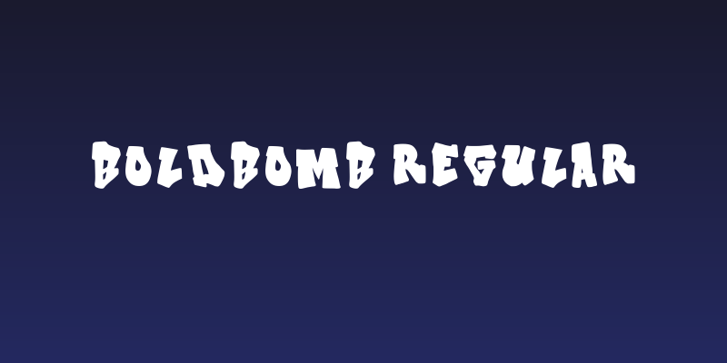 Boldbomb Regular Social Header