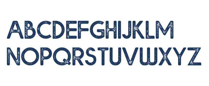 Bolde Rough Lowercase