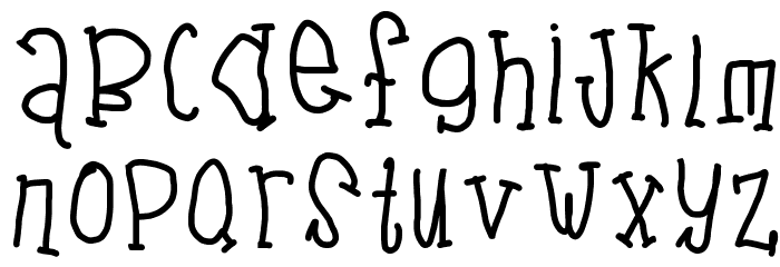 Bolden Font LOWERCASE