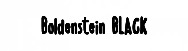 Boldenstein BLACK  Frei Schriftart Herunterladen