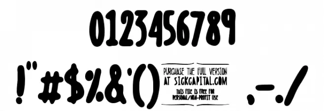 Boldenstein BLACK Font OTHER CHARS