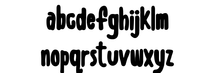 Boldenstein BLACK Font LOWERCASE